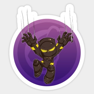 Chibi Panther Sticker